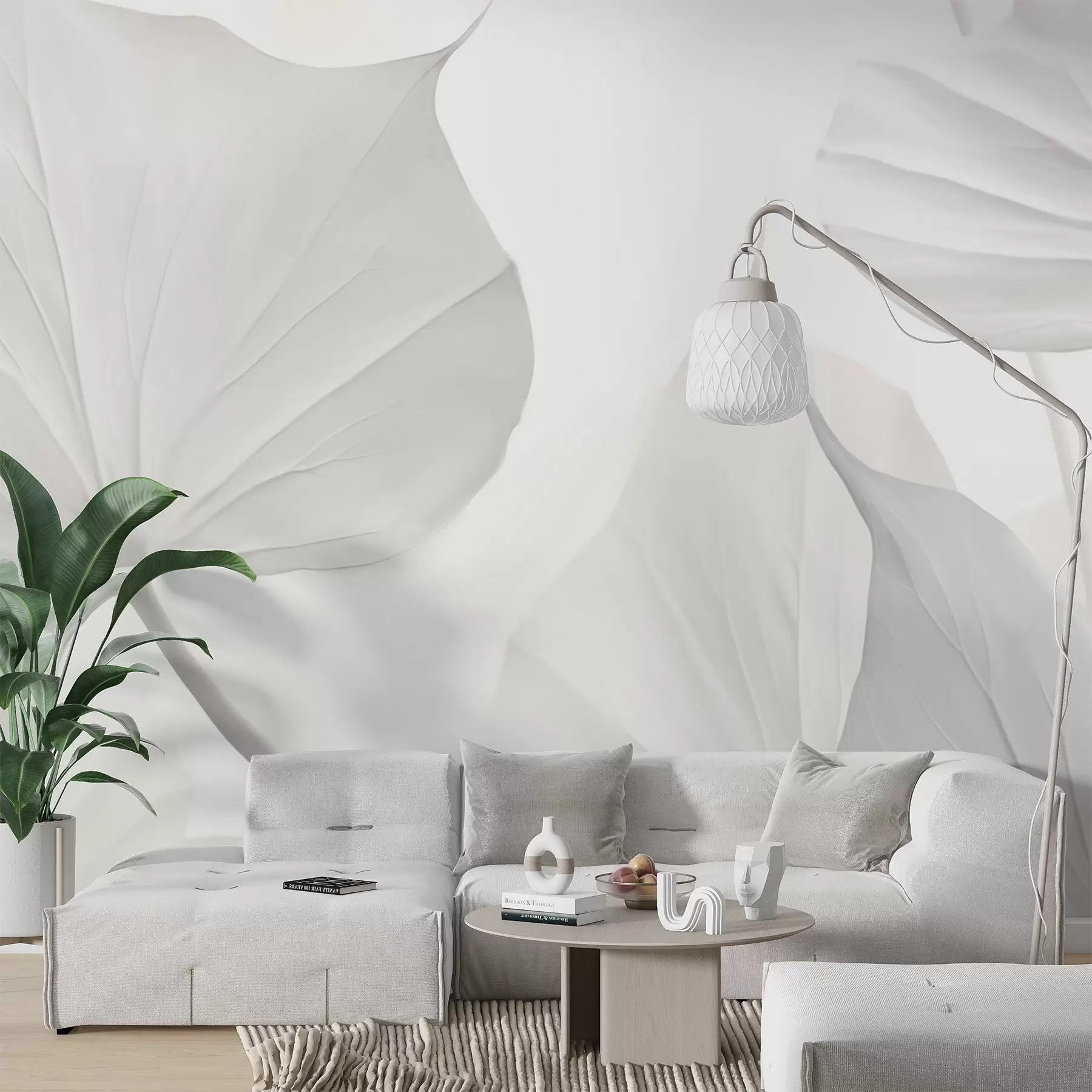 Papier peint Feuilles w05080