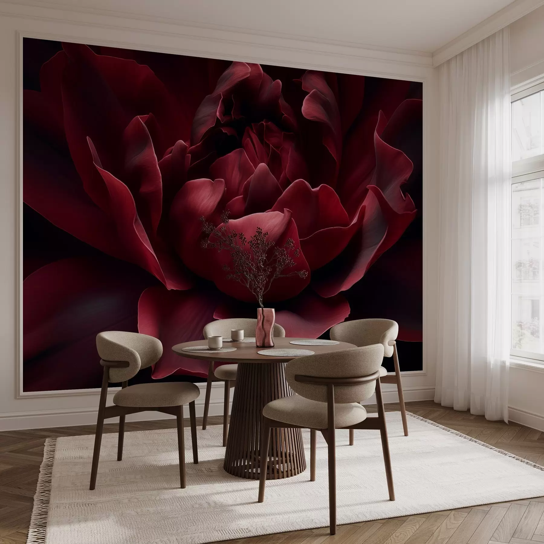 Papier peint Chuchotement de pétales w05040v1