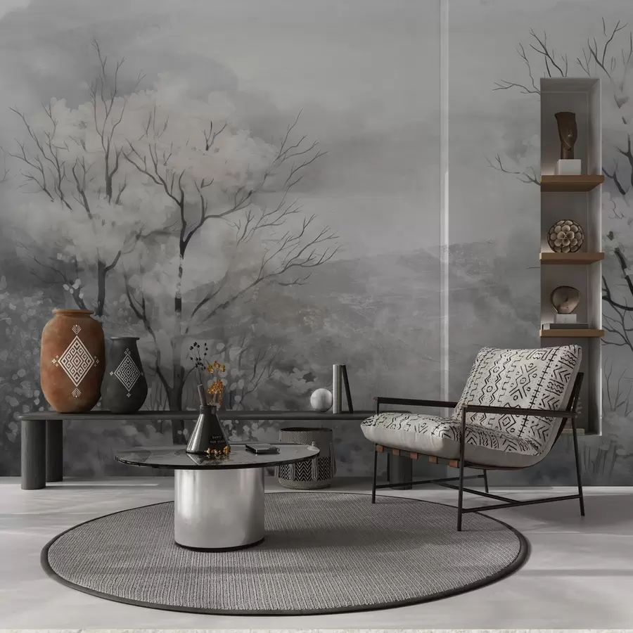 Papier peint Le souffle léger des arbres w05054