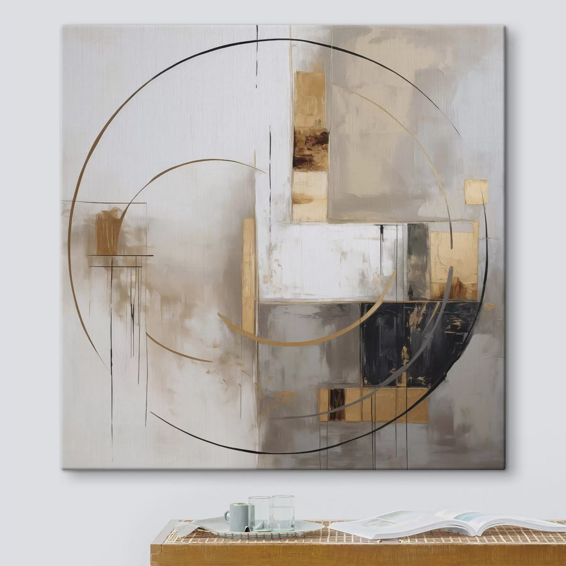 Tableau Composition abstraite s47149