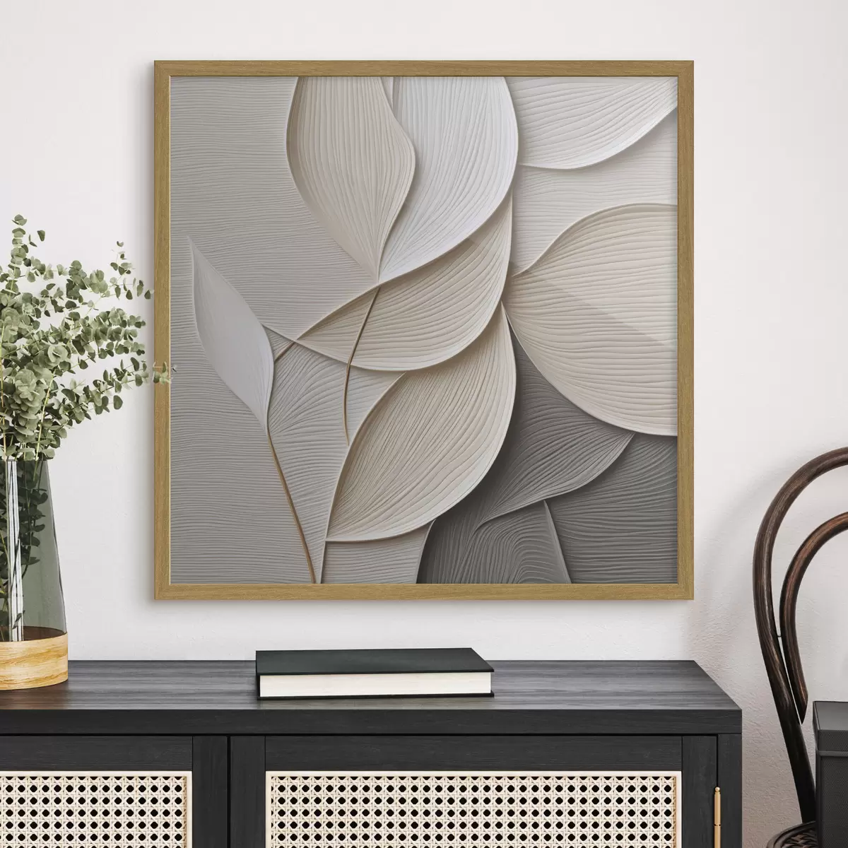 Poster Berceuse de feuilles f47144