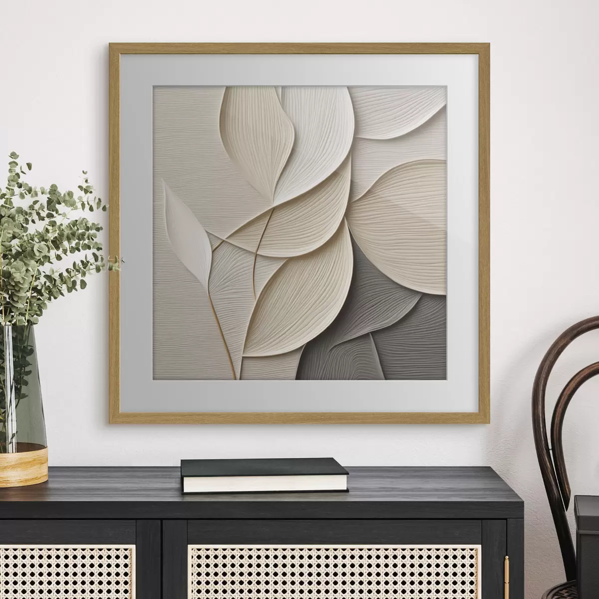 Poster Berceuse de feuilles f47144