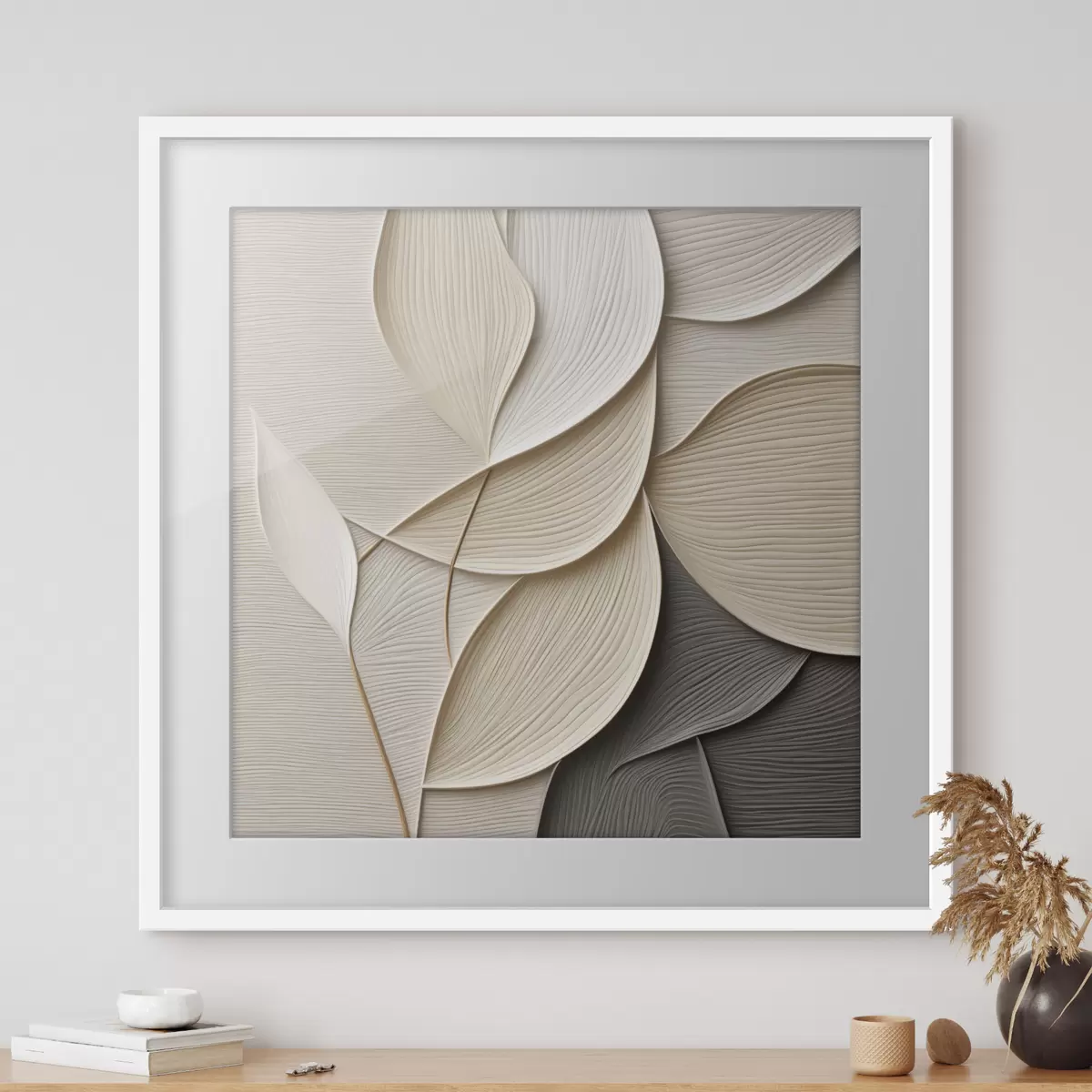Poster Berceuse de feuilles f47144