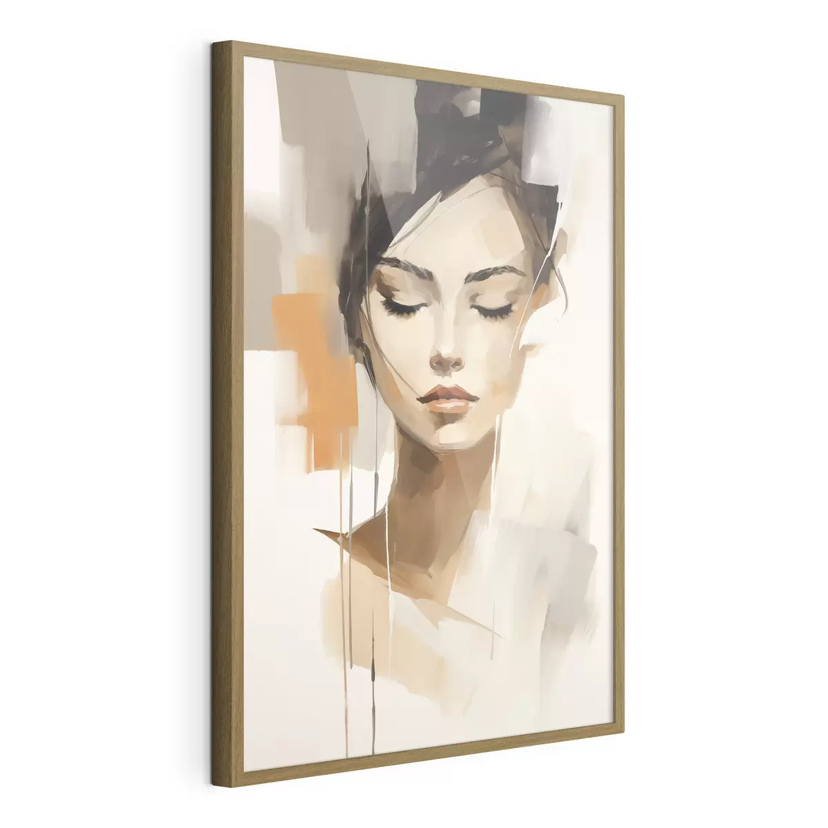 Poster Portrait d'une jeune fille f47150