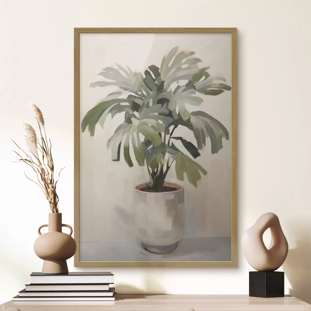 Poster Une plante dans un pot f47239