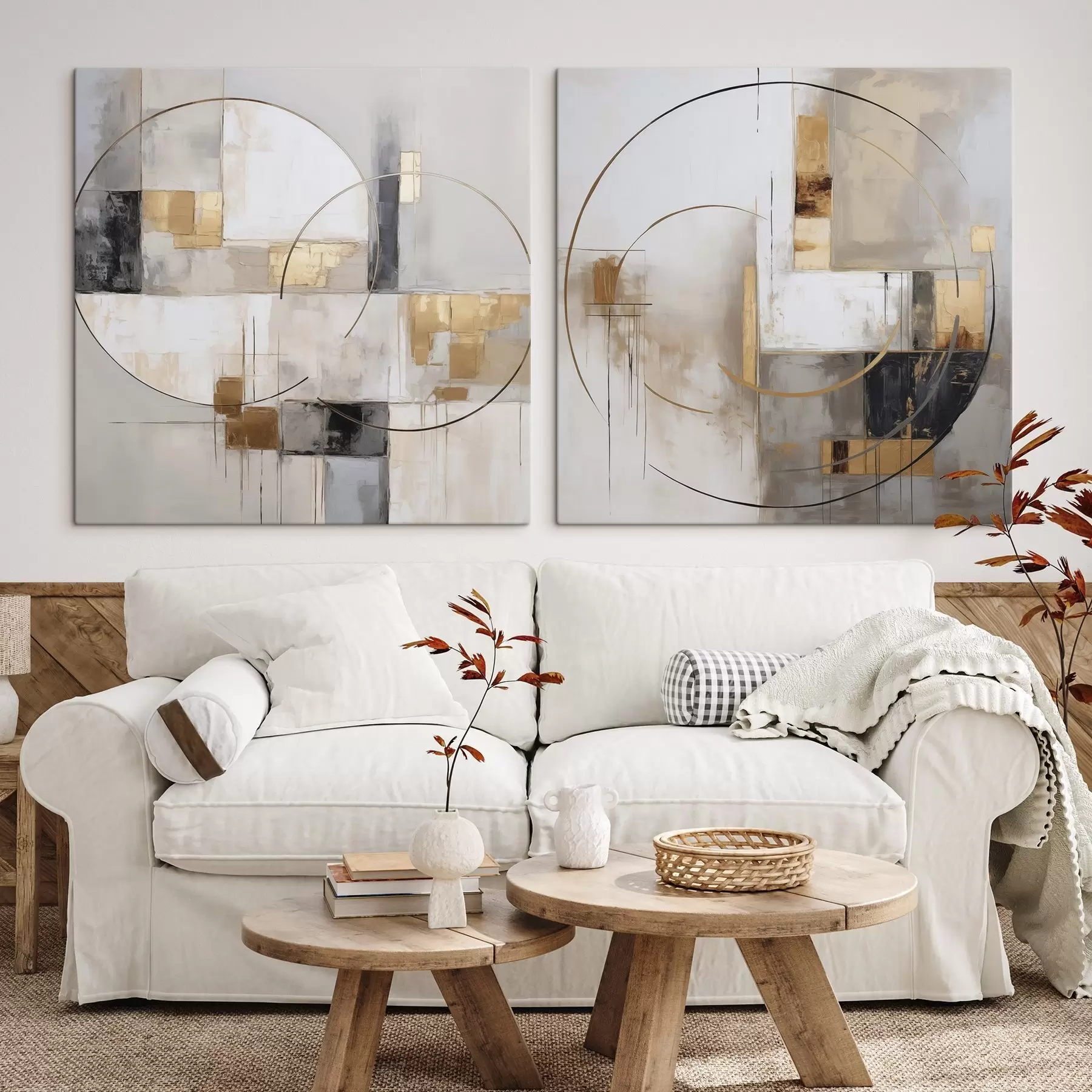 Tableau Abstraction moderne m01158