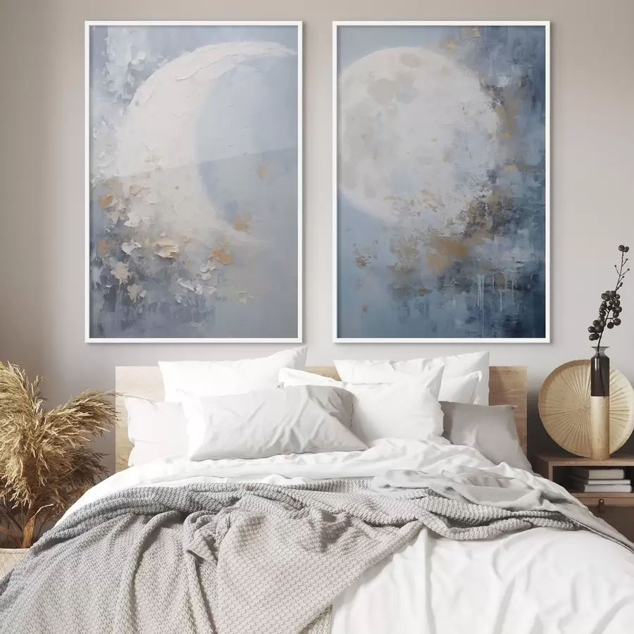 Papier peint Abstraction lunaire d00834