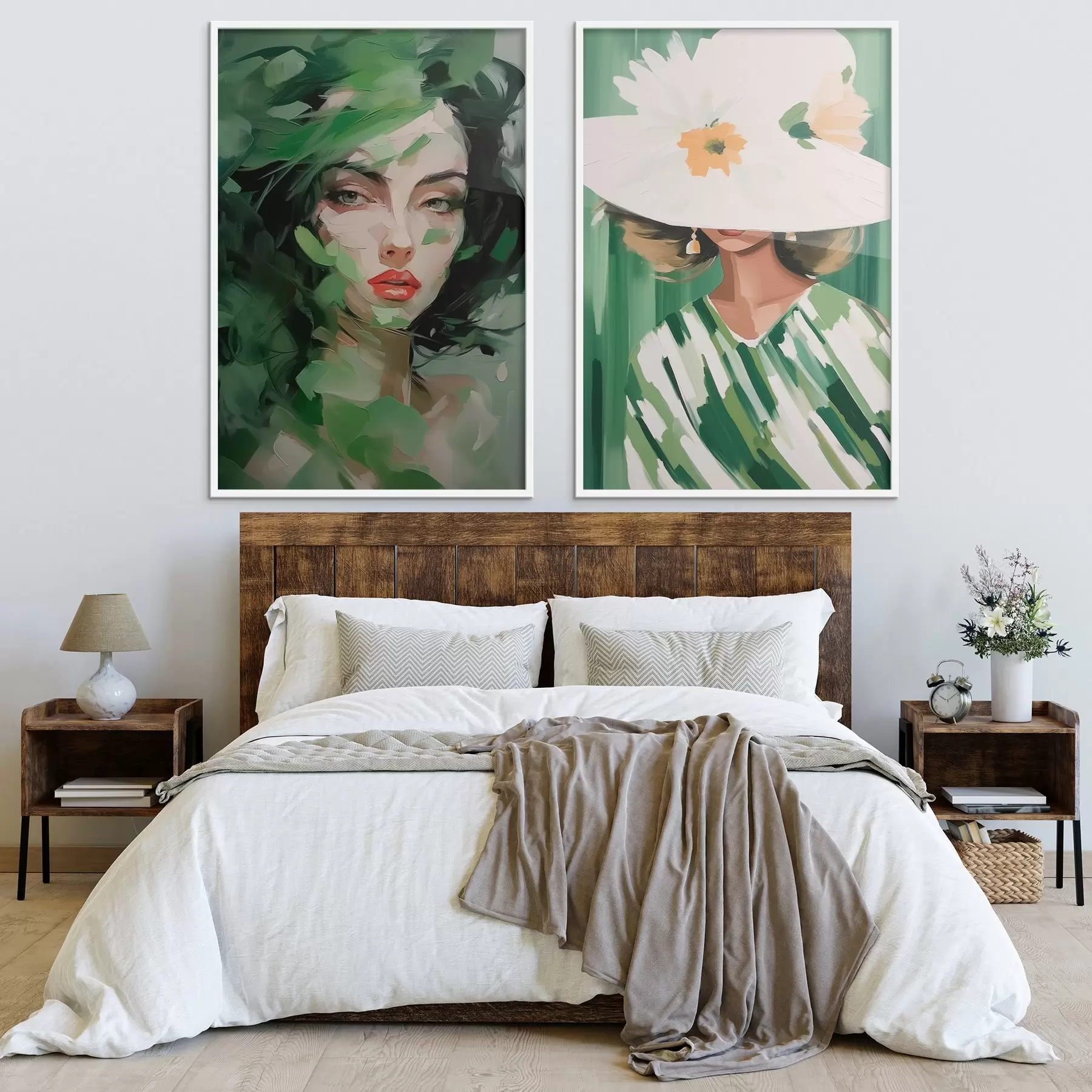 Papier peint Portraits de femmes d00844