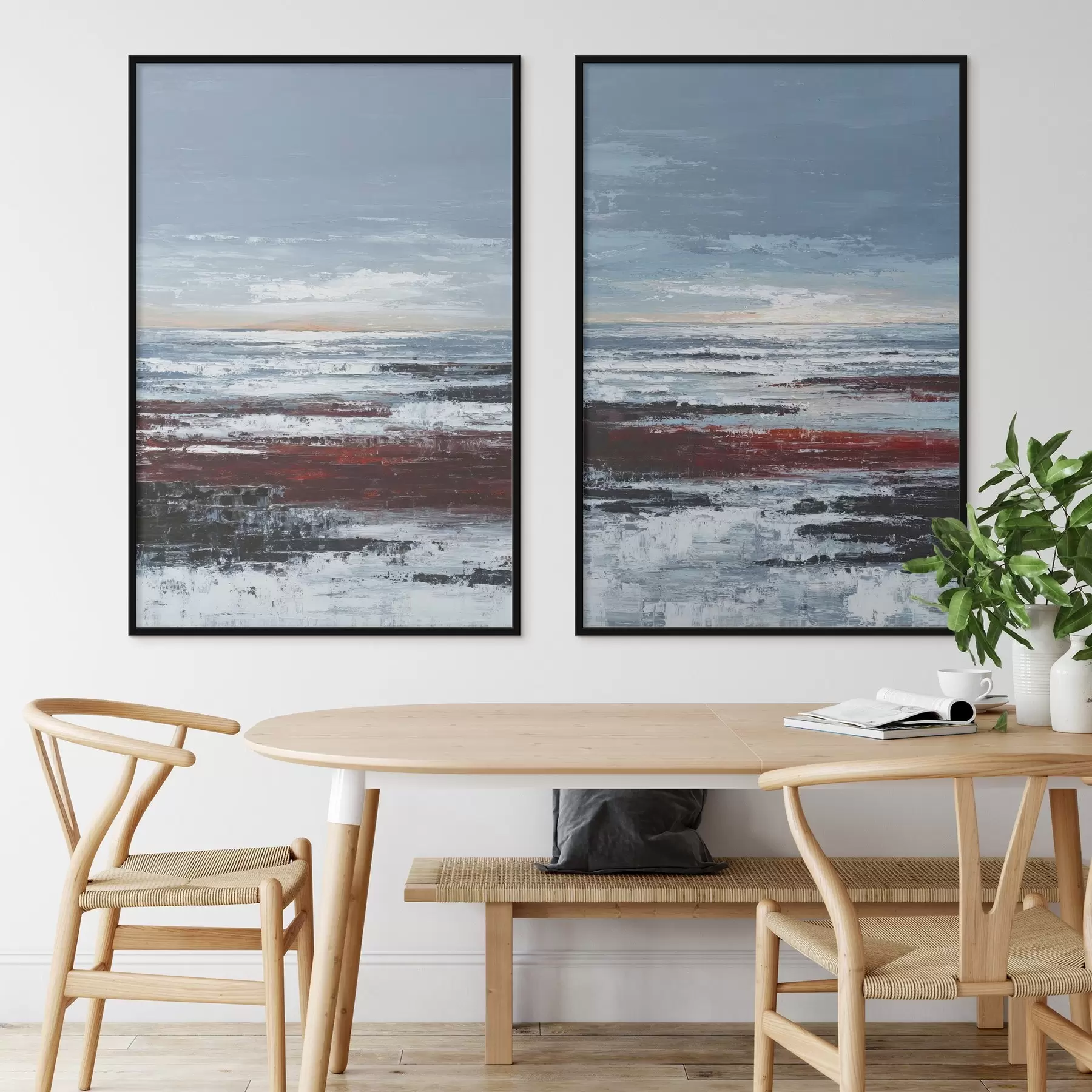 Papier peint Horizon abstrait d00790