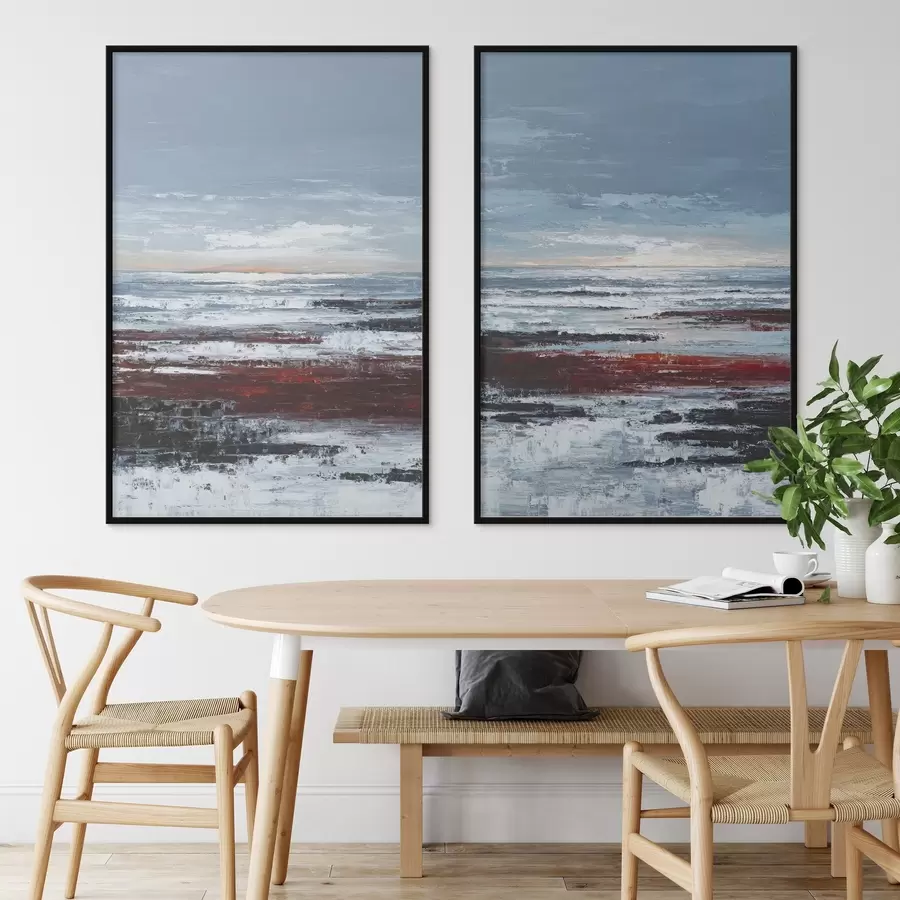 Papier peint Horizon abstrait d00790