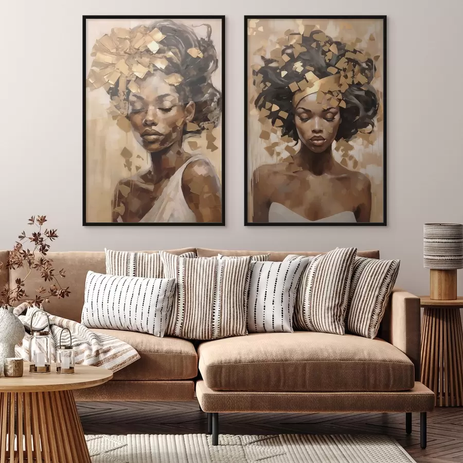 Papier peint Portraits de femmes d00855