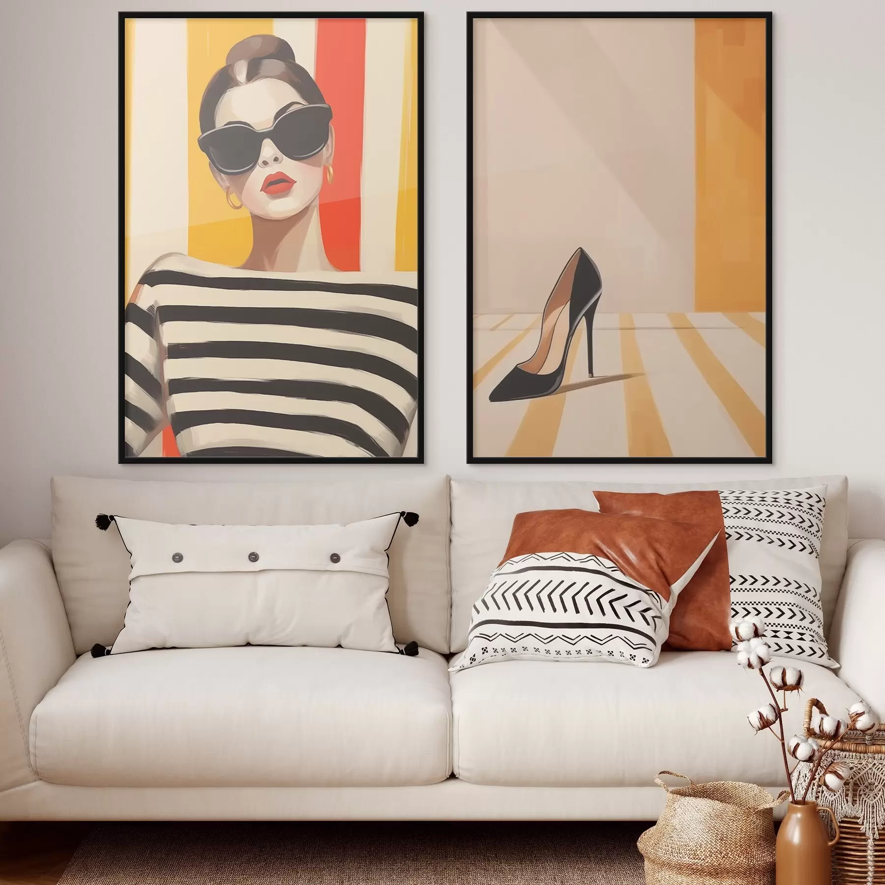 Papier peint Mode contemporaine d00913