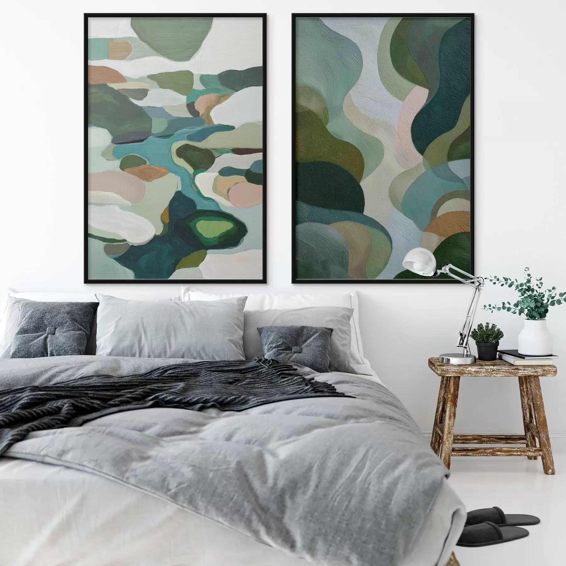 Papier peint Paysage abstrait d00917