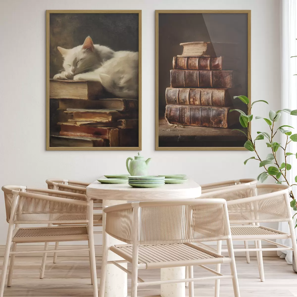 Poster Chat et souvenir d00918