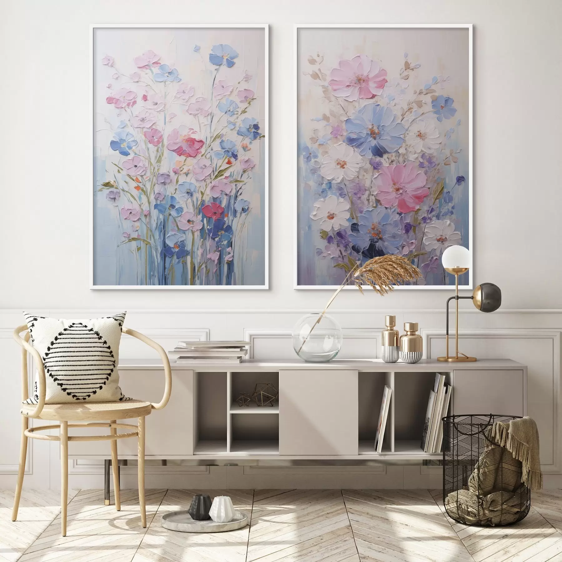 Papier peint Fleurs sauvages d00925