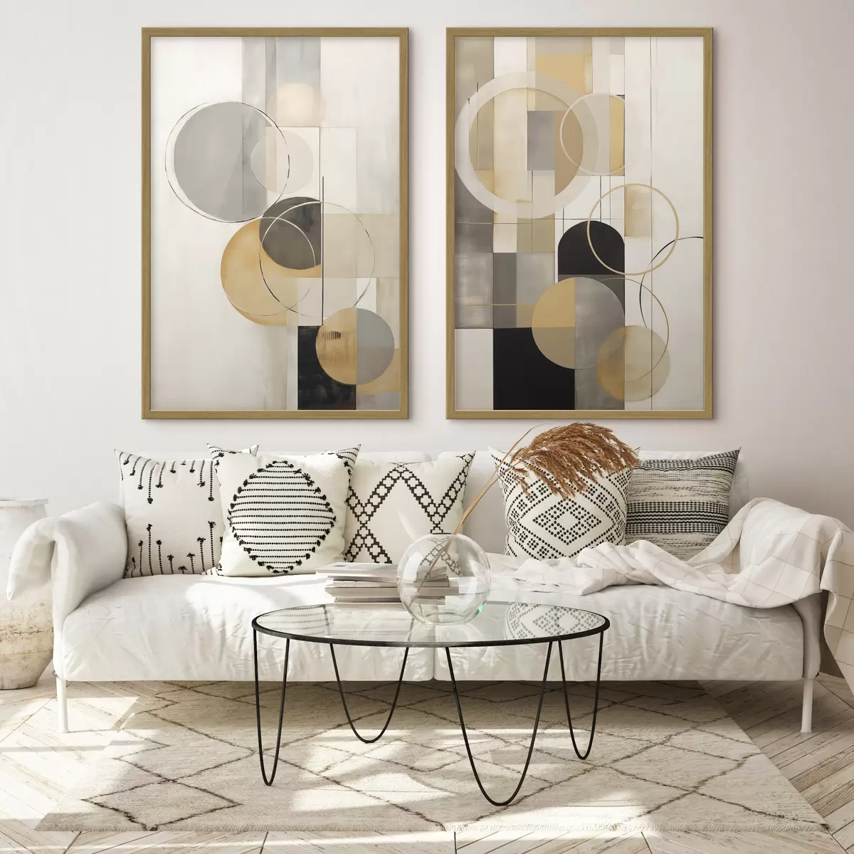 Poster Cercles et chaleur d00858