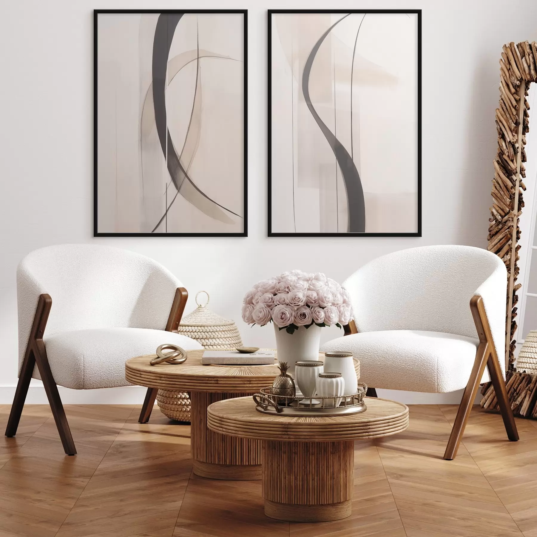 Papier peint Abstraction d00942