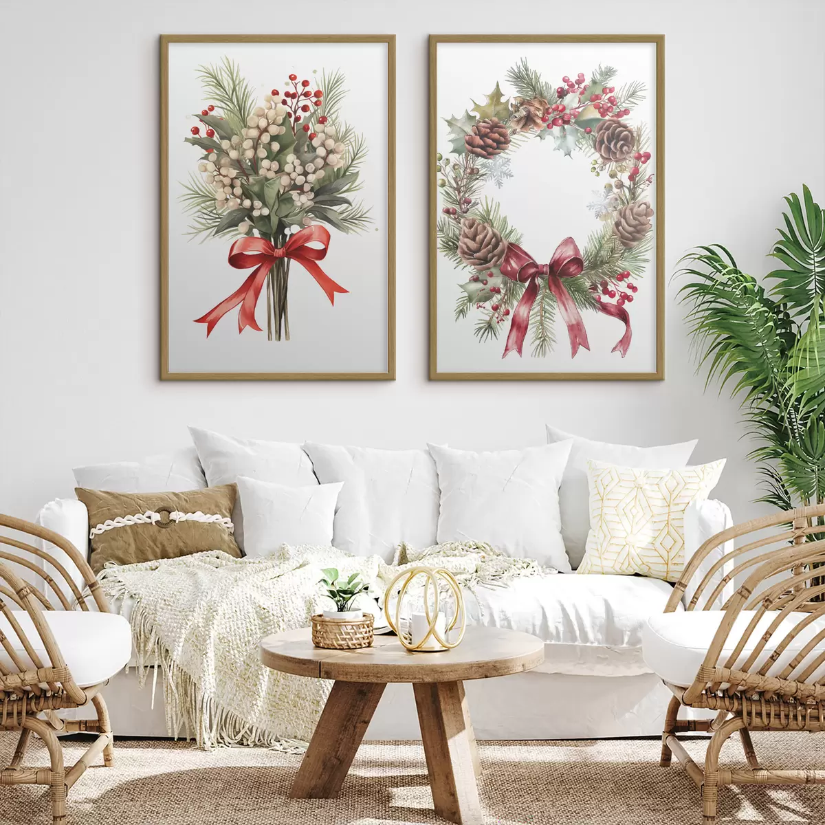 Poster Décorations de Noël d00955