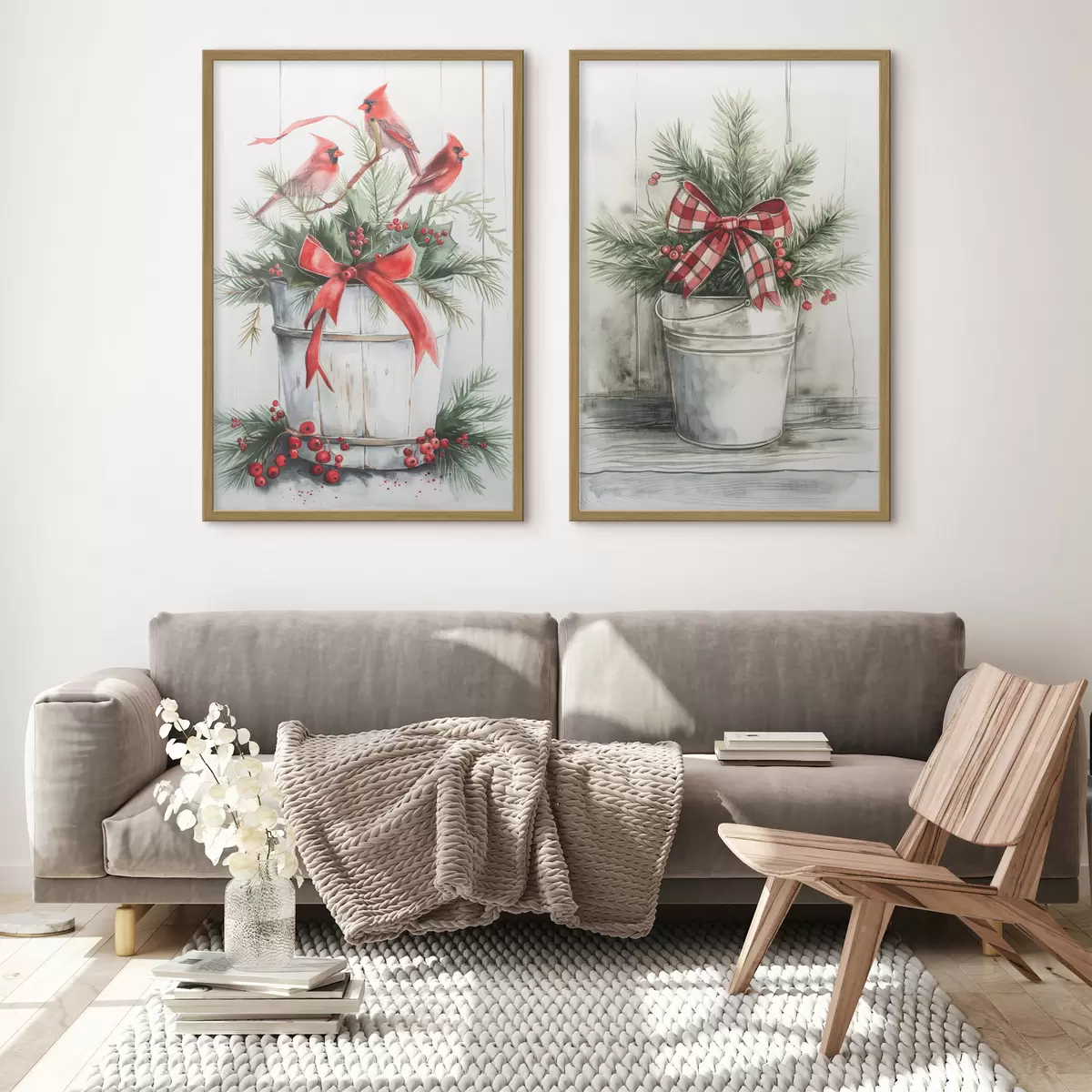 Poster Pots de Noël d00959