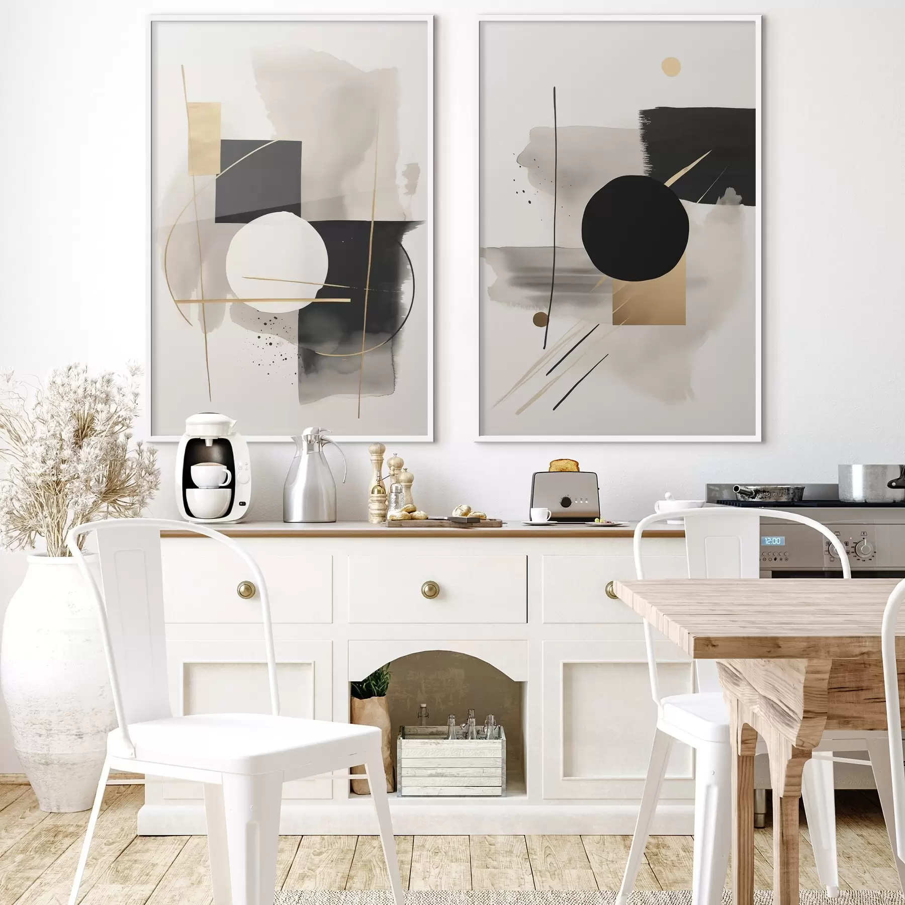 Papier peint Abstractions avec des formes d00940