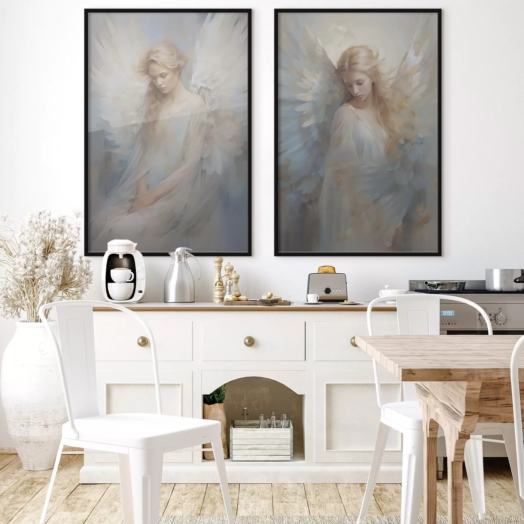 Papier peint L'abstraction de l'ange d01001