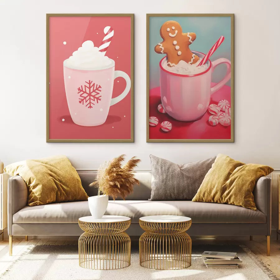Papier peint ambiance de Noël d00977