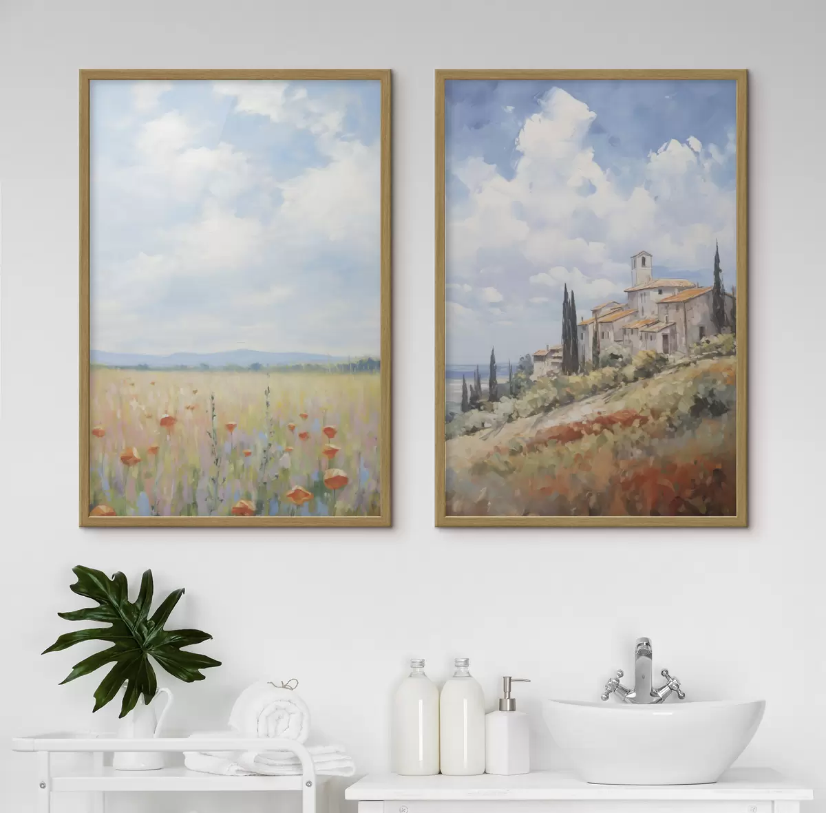 Poster Paysage et souvenir d01018