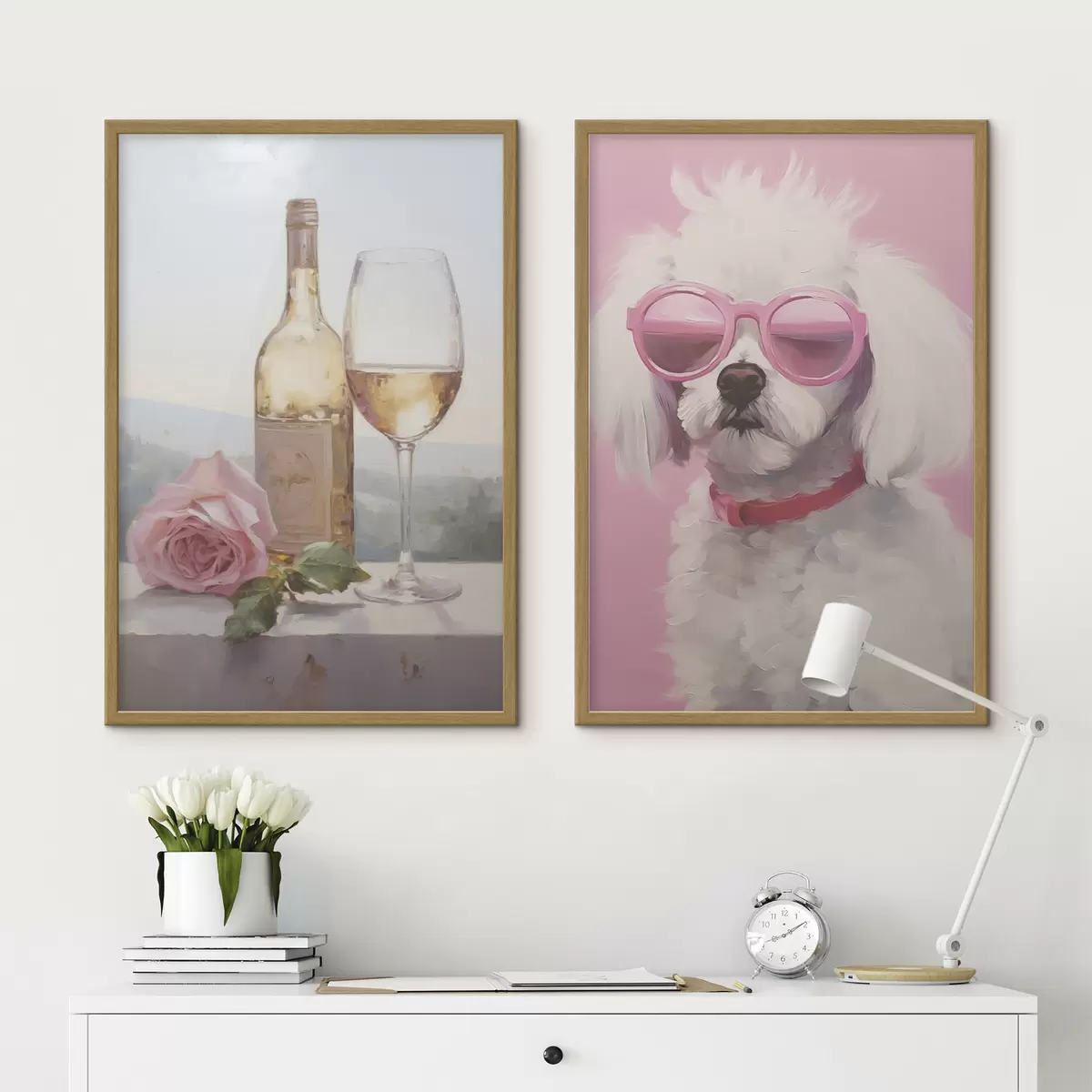 Poster Vin et sérénité d01021