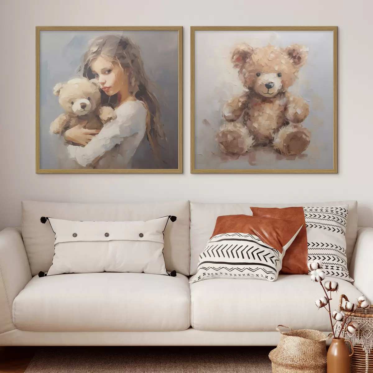Poster Femme et pause d01029