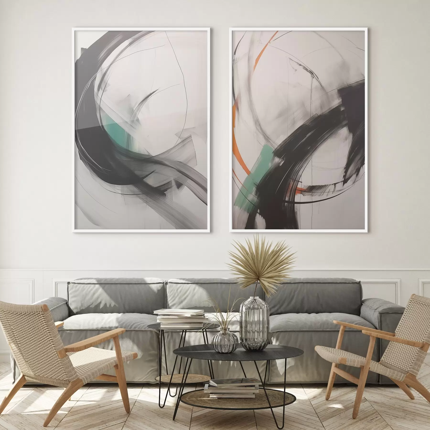 Papier peint Abstraction d01022