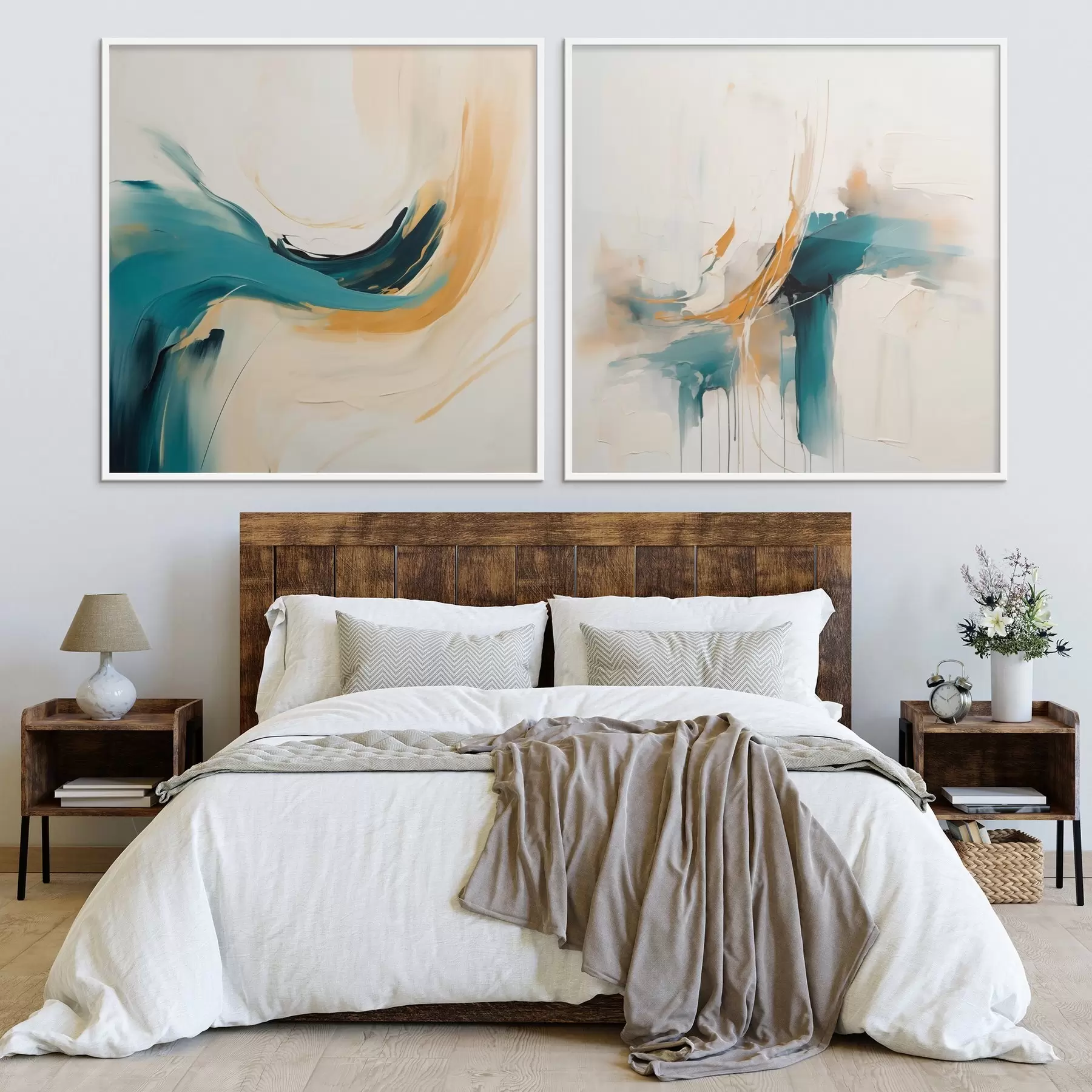 Papier peint Composition artistique avec un mouvement fluide des couleurs d00989