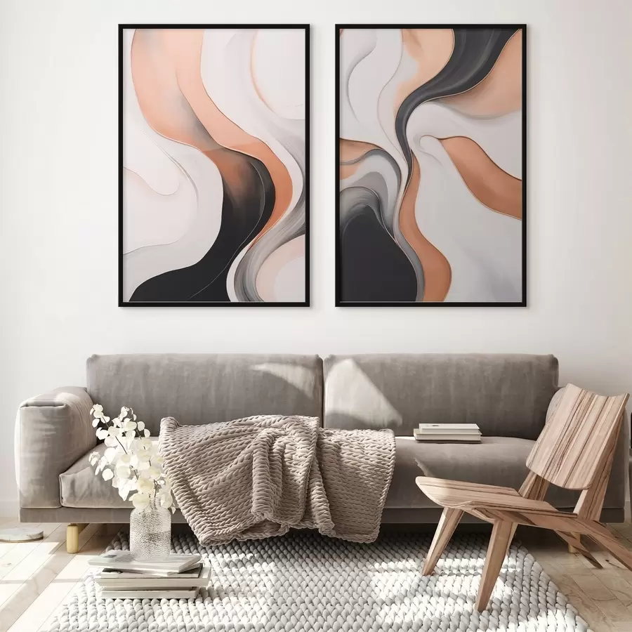 Papier peint Abstraction d01041