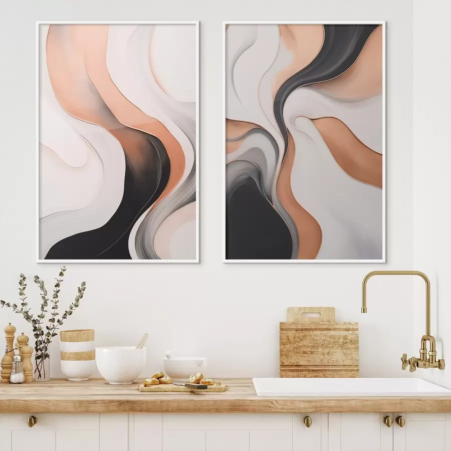 Papier peint Abstraction d01041