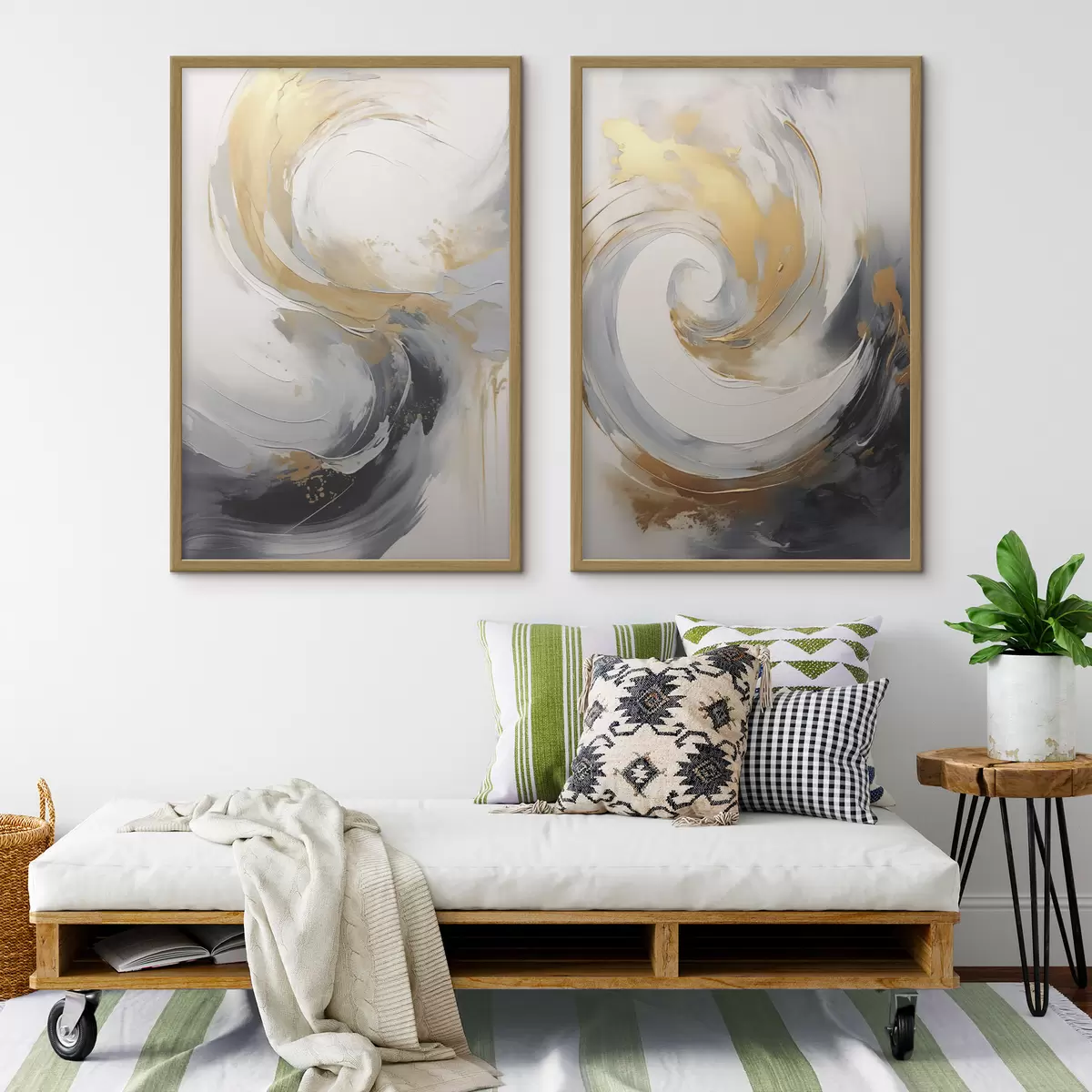 Poster Vortex abstrait d01047