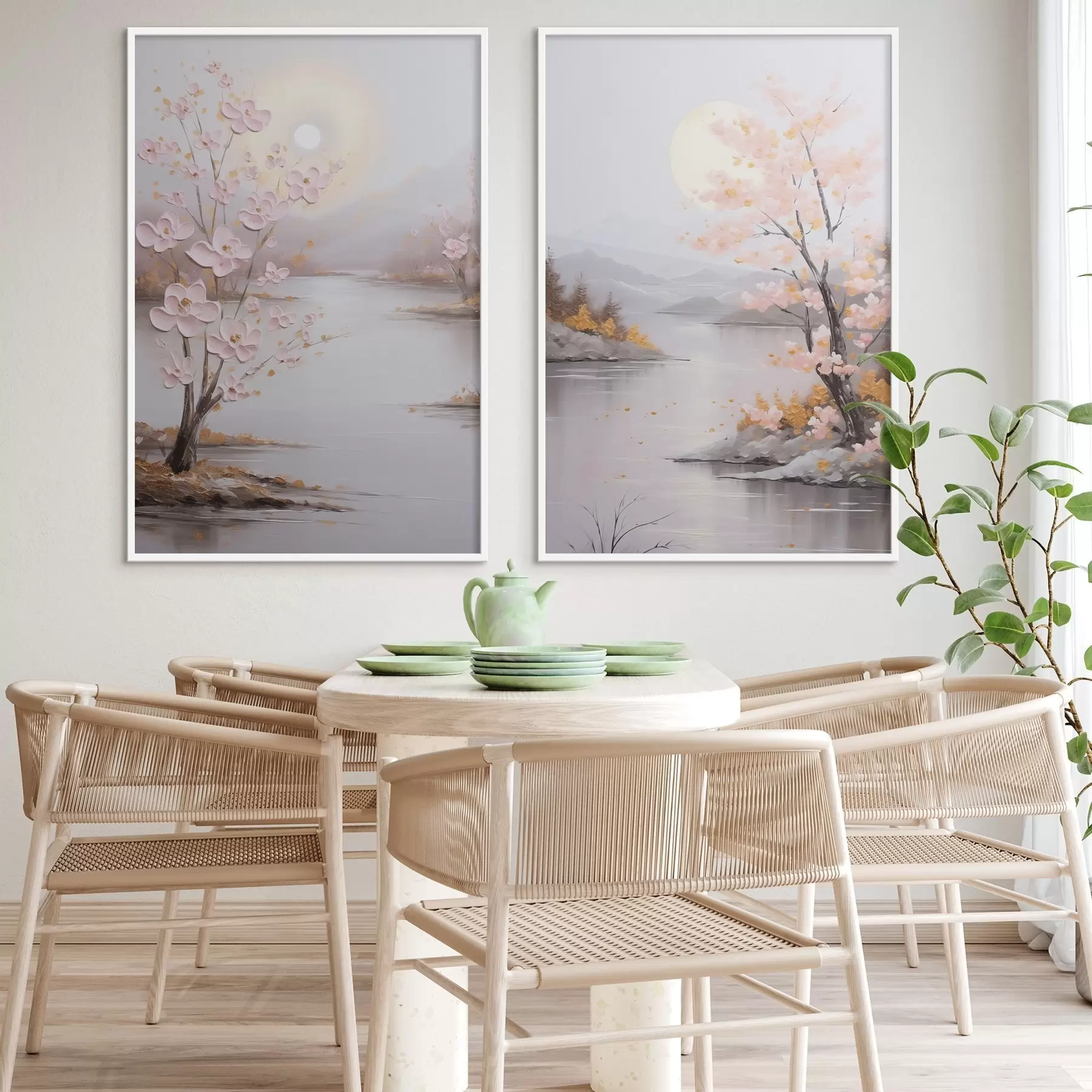 Papier peint Paysage abstrait d01057