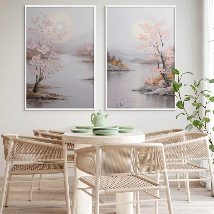 Papier peint Paysage abstrait d01057