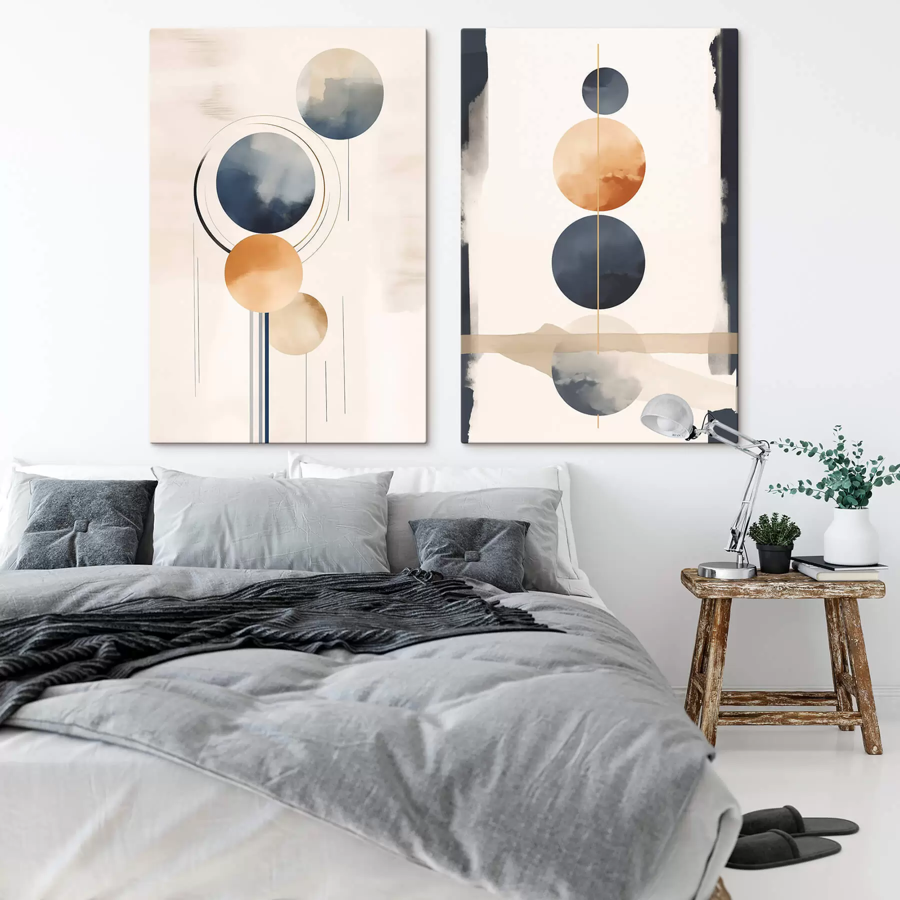 Tableau Sphères abstraites m01133