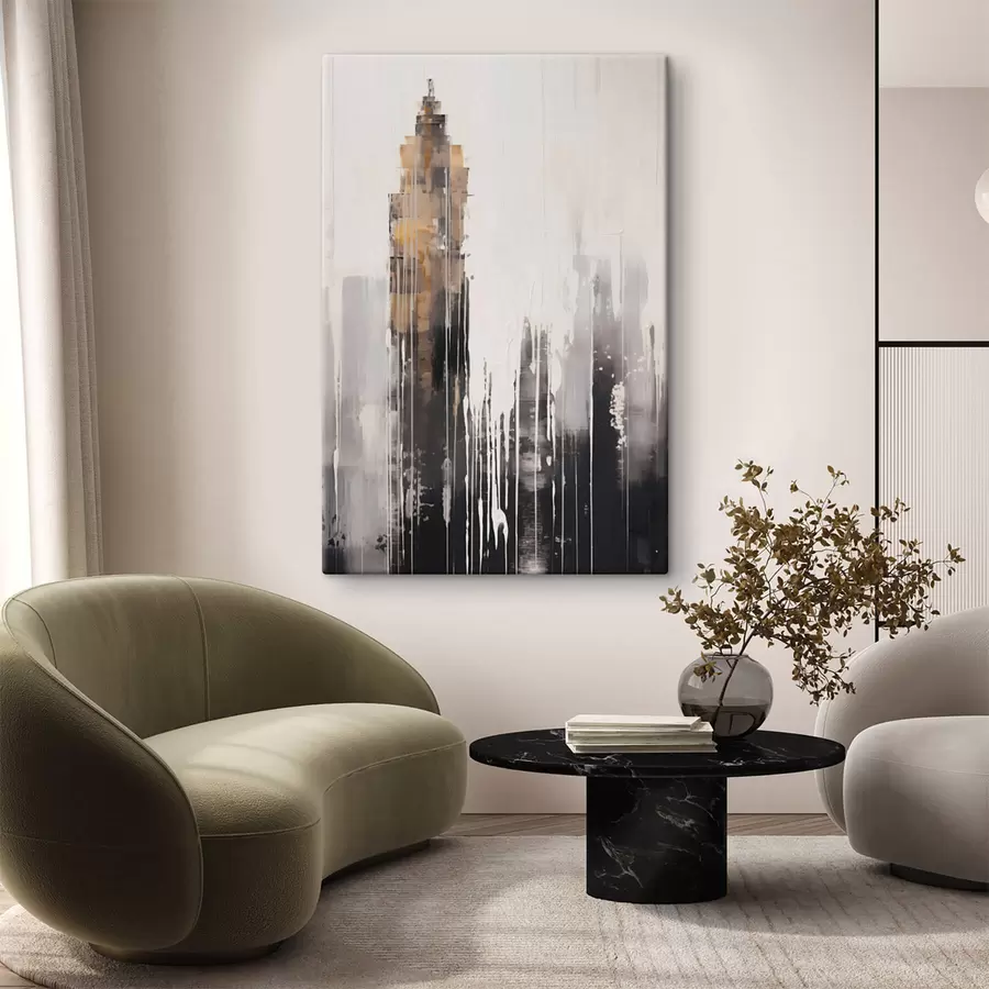 Tableau Gratte-ciel abstrait s47254