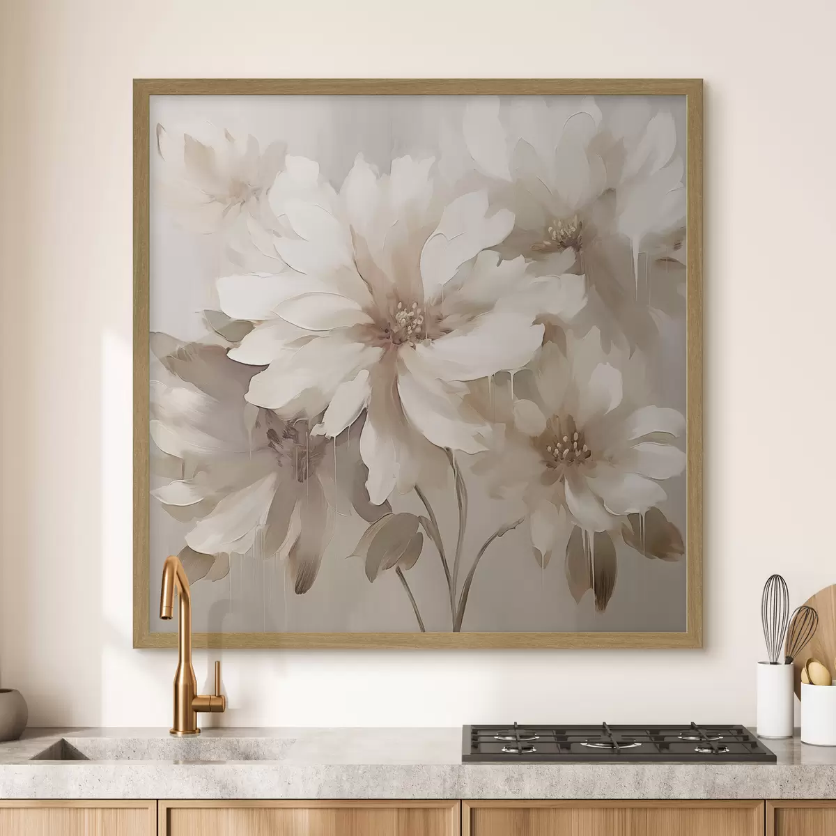 Poster Fleurs abstraites f46975