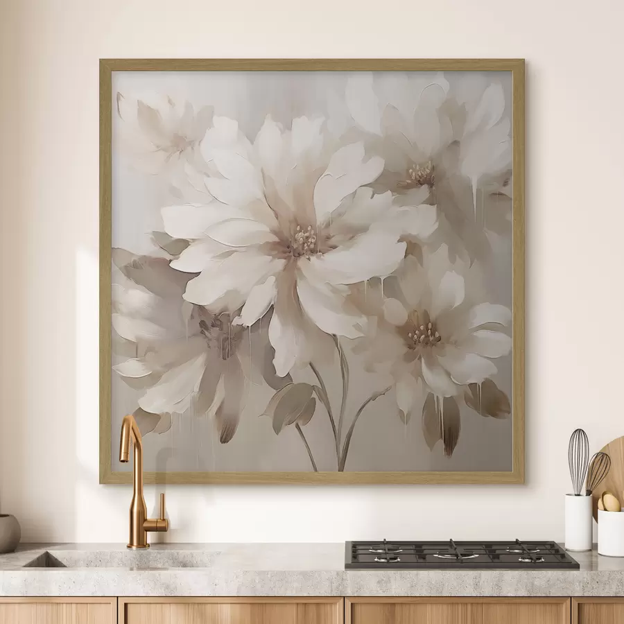 Papier peint Fleurs abstraites f46975