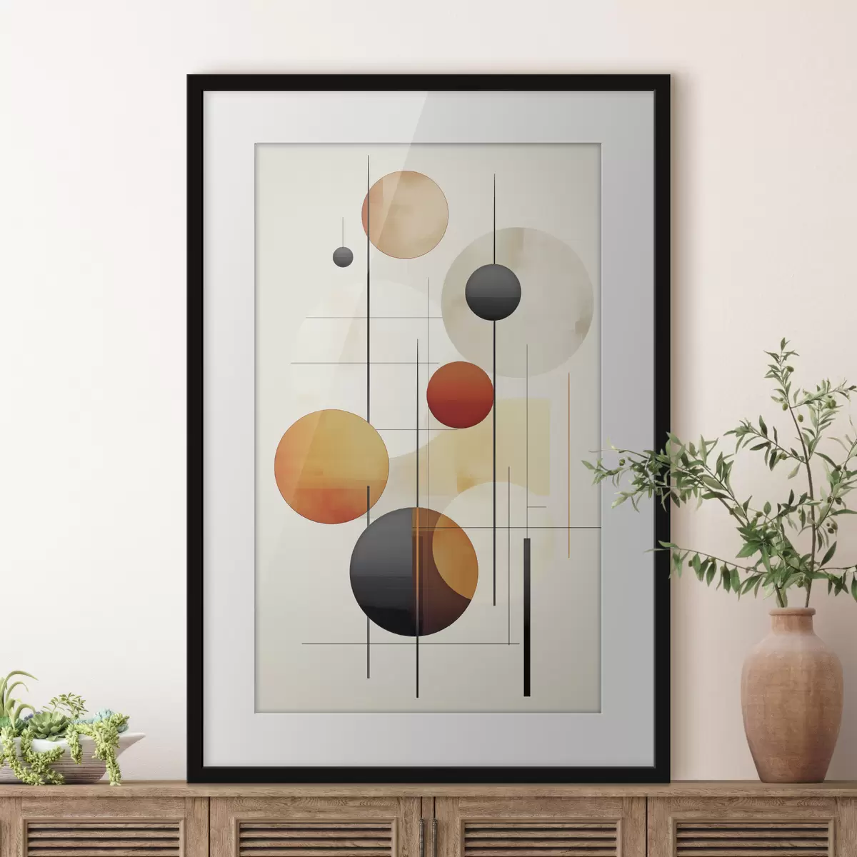 Poster Cercles et dévotion f46977