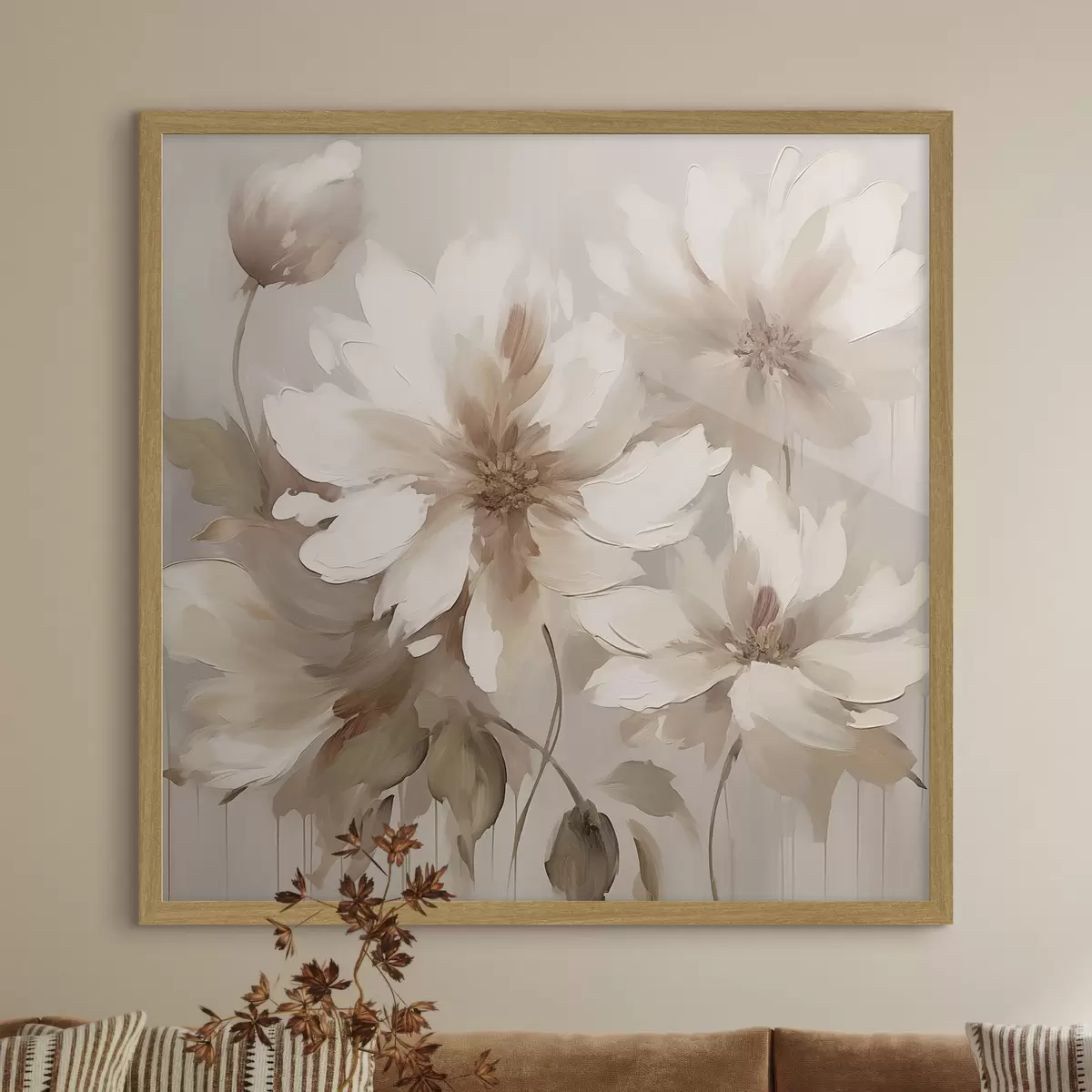 Poster Fleurs abstraites f47043