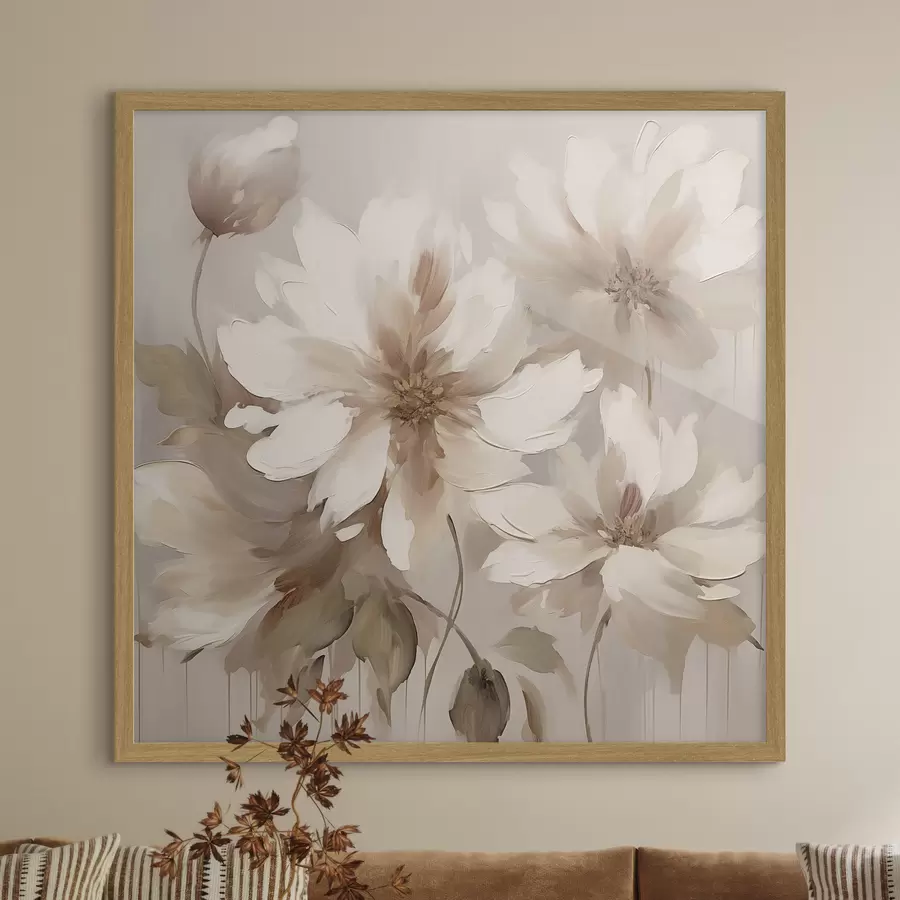 Papier peint Fleurs abstraites f47043