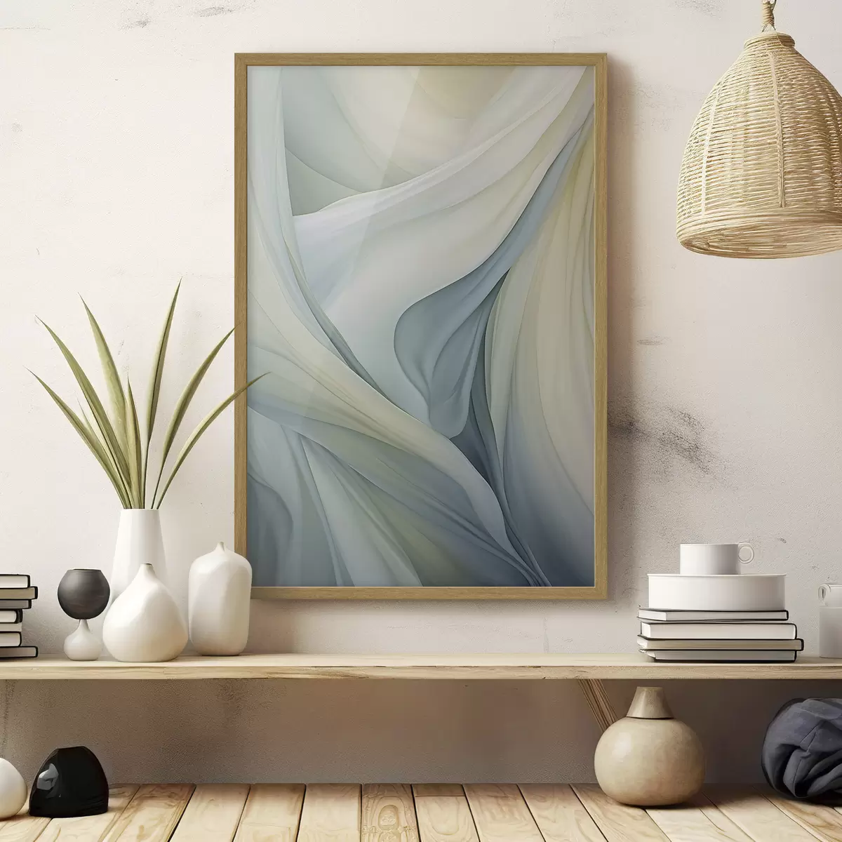 Poster Vagues abstraites f47096