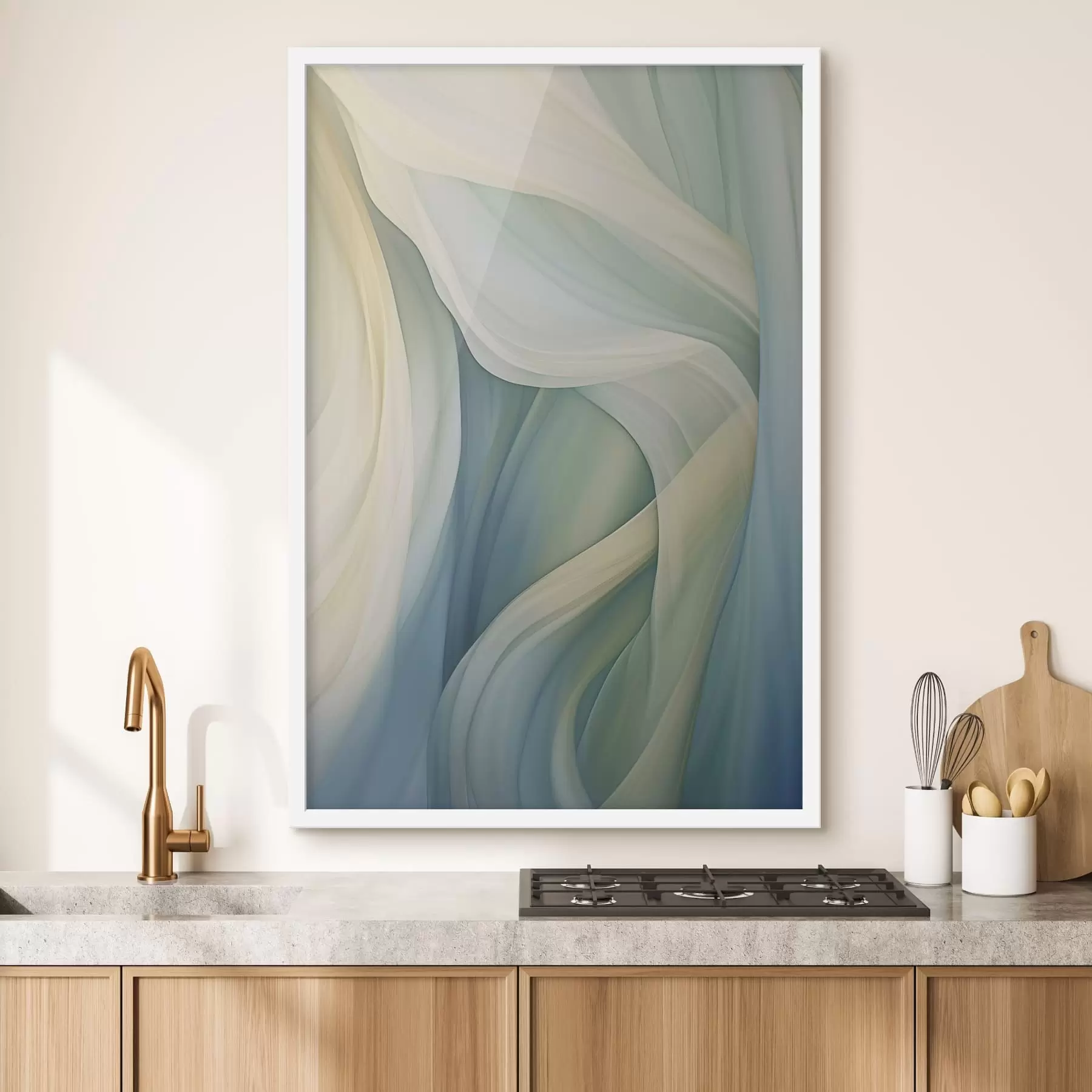 Papier peint Vagues abstraites f47097