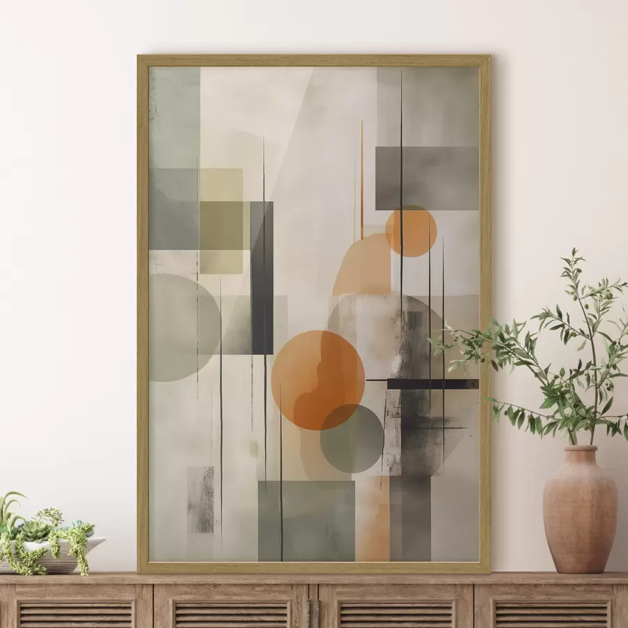 Papier peint Abstraction géométrique f47098