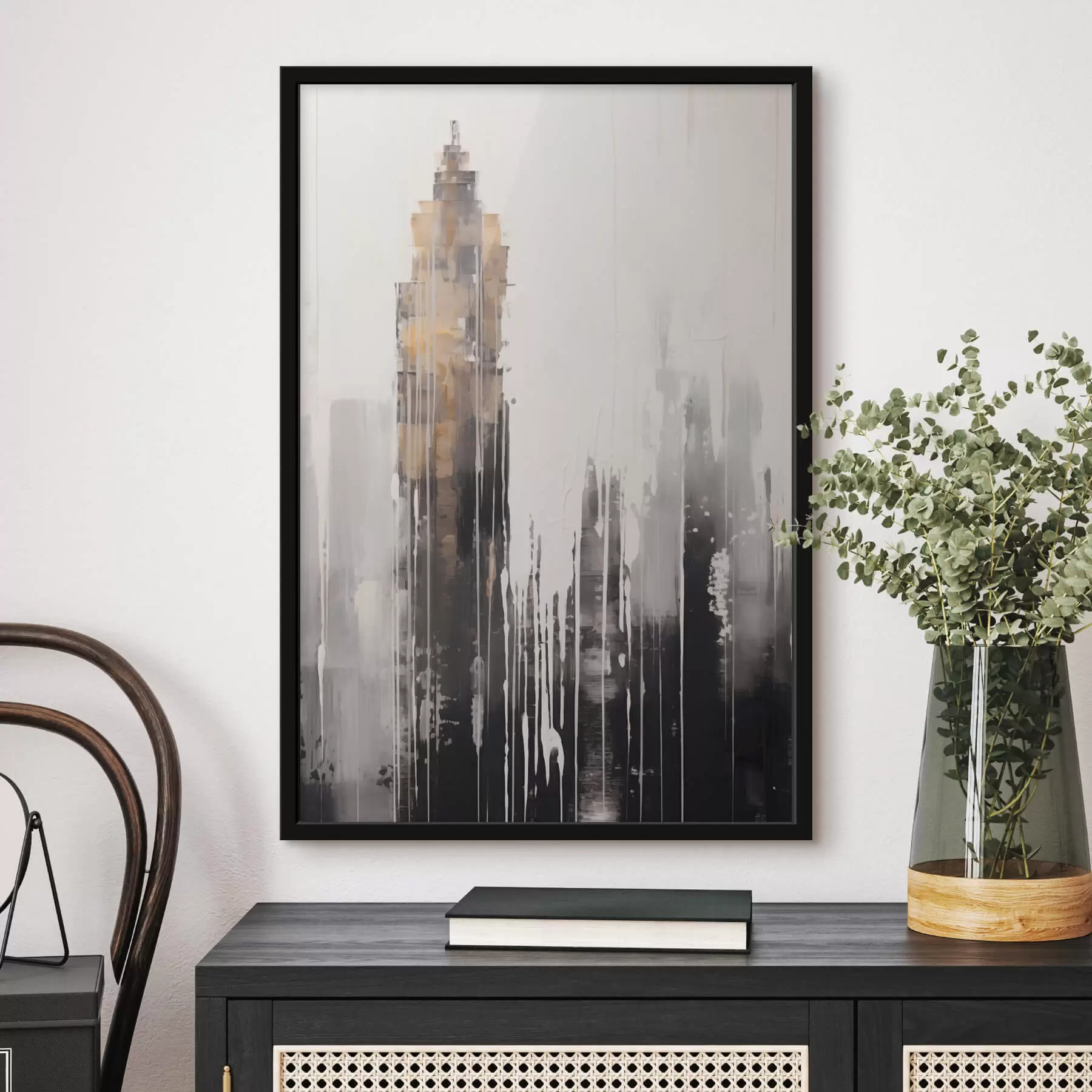 Papier peint Gratte-ciel abstrait f47254