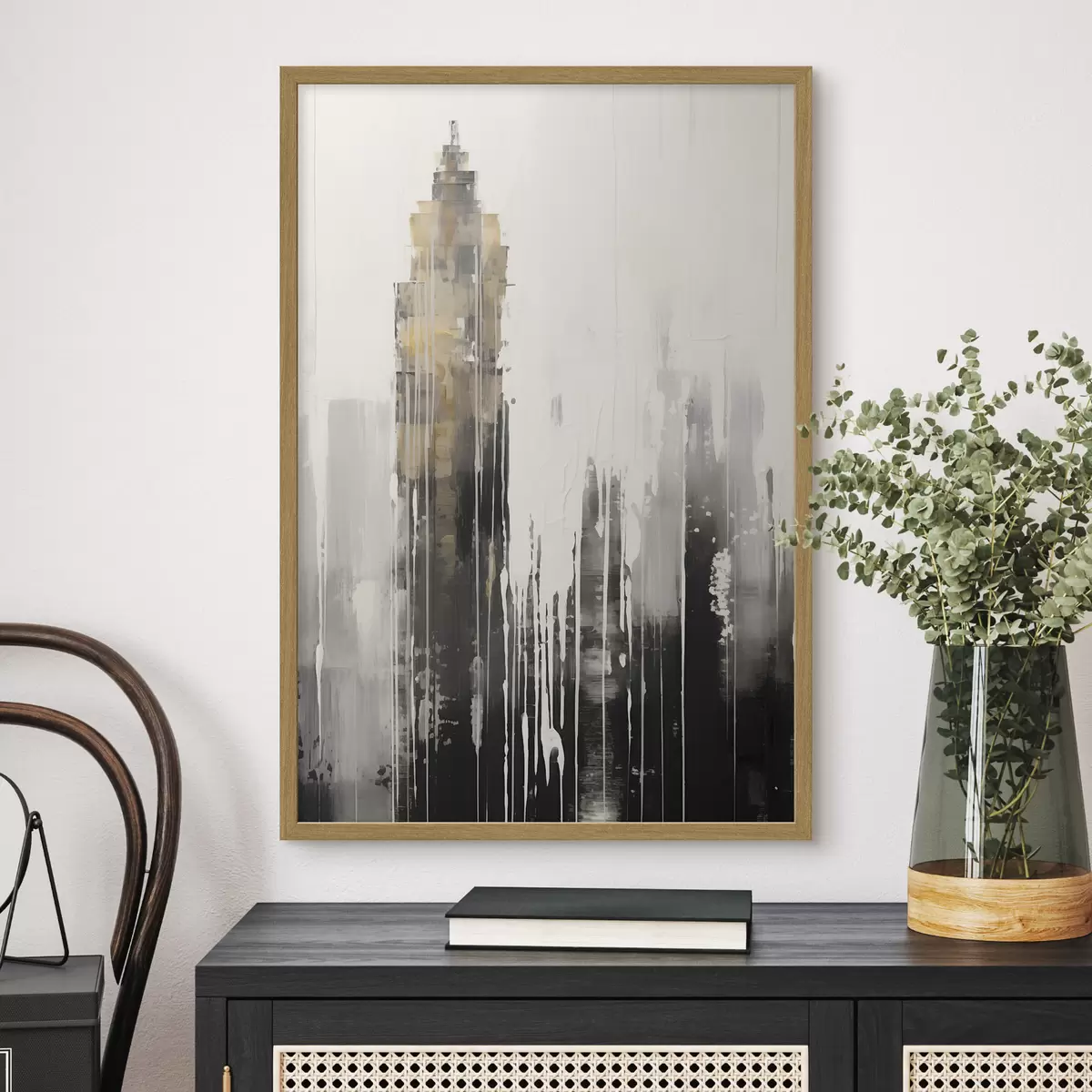Poster Gratte-ciel abstrait f47254