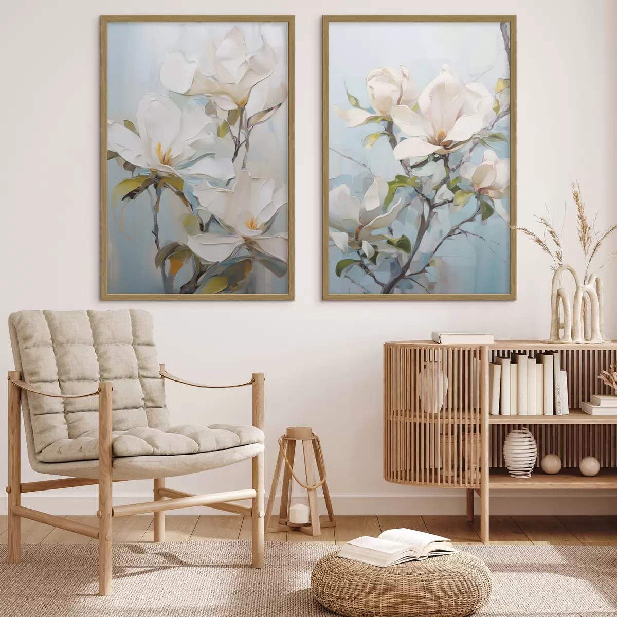 Poster Fleurs et contraste d00881