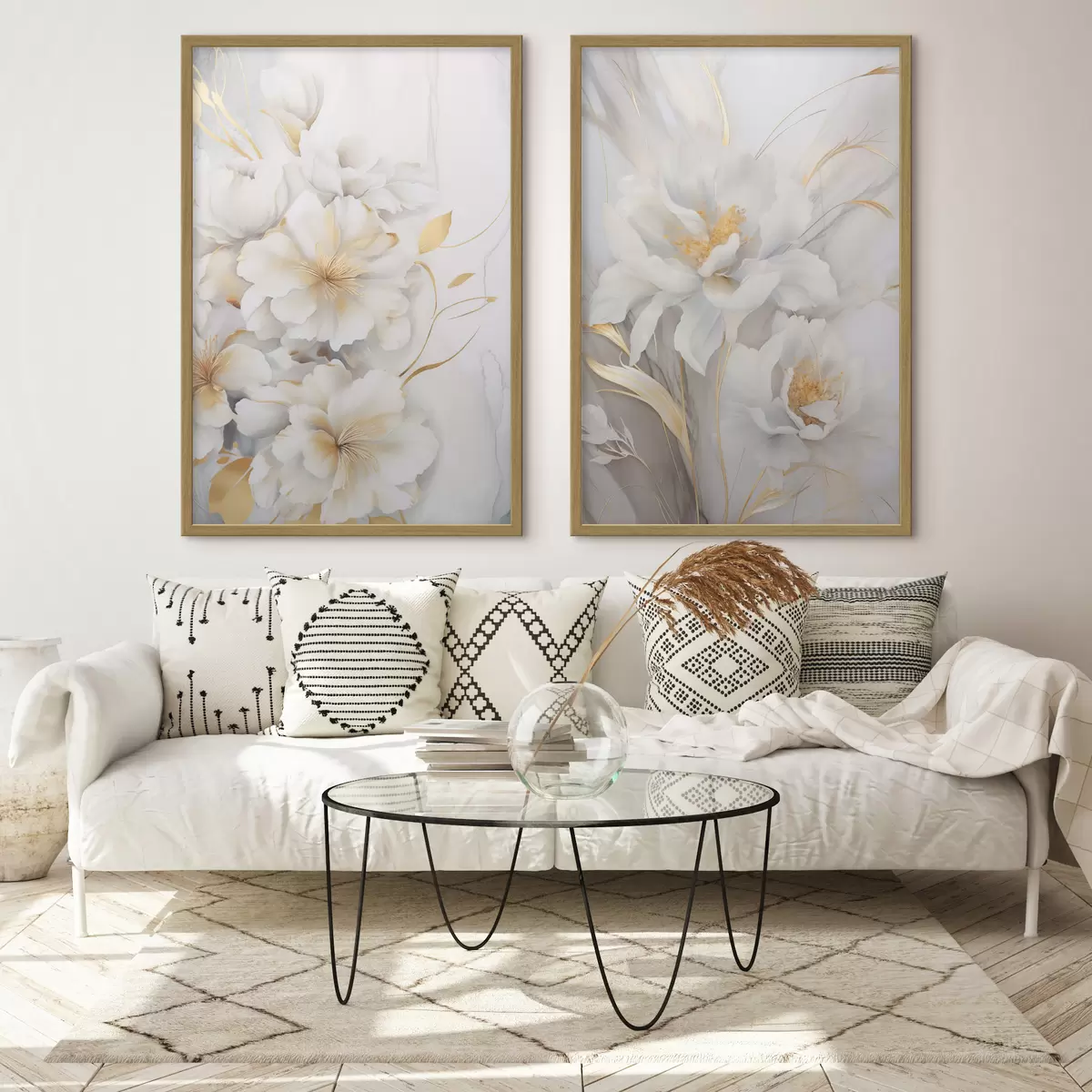 Poster Fleurs et amour d00889